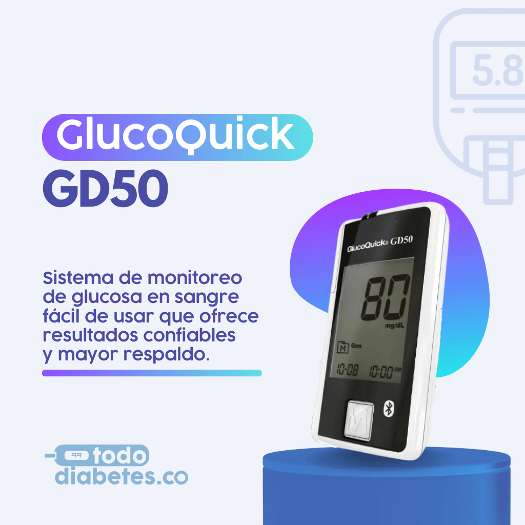 Glucometro glucoquick gd50 diamond